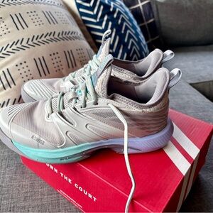 K-Swiss Women's Gray and Mint Athletic Shoes
